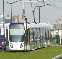 Tram à Paris