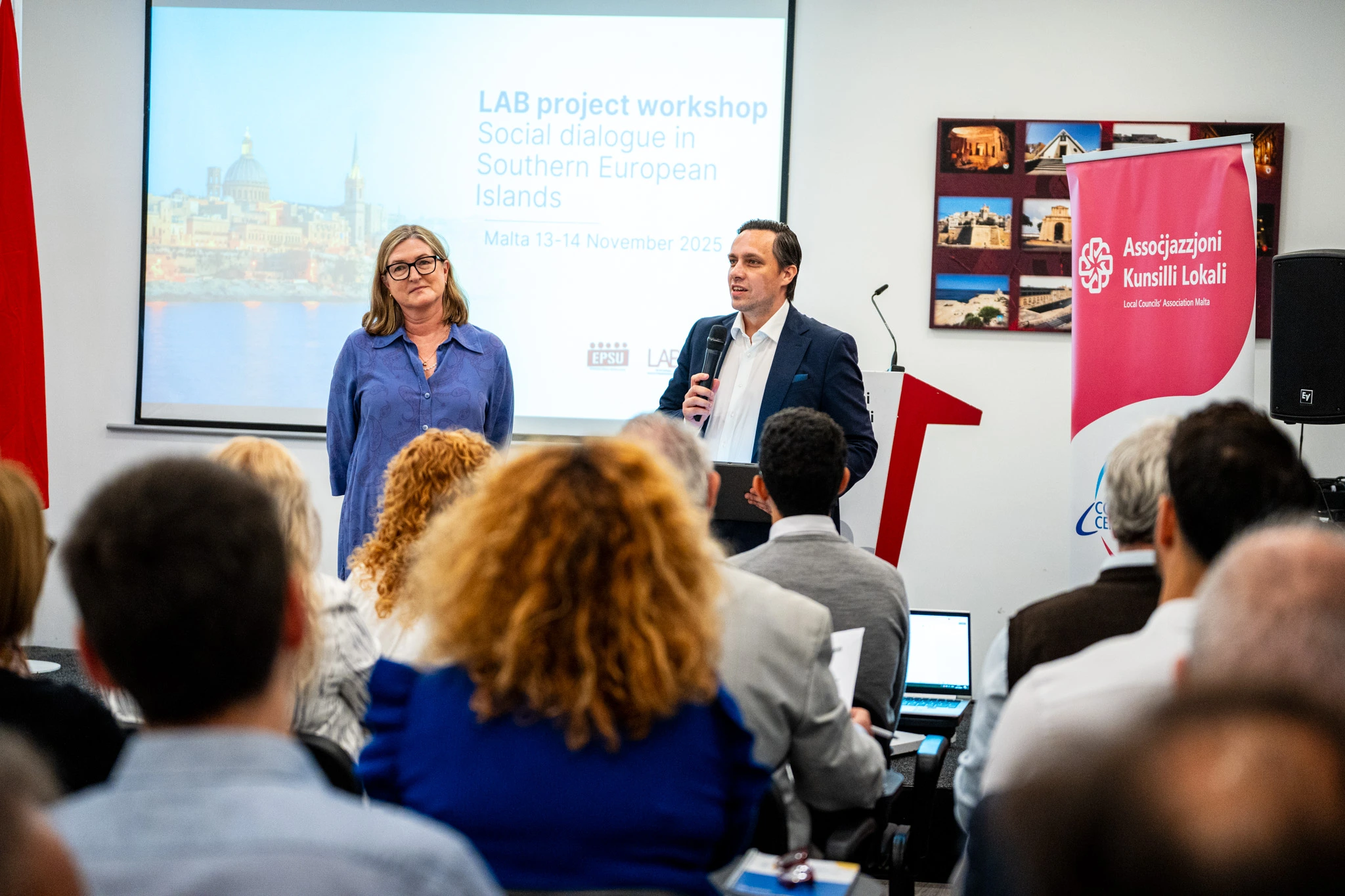 Workshop on social dialogue