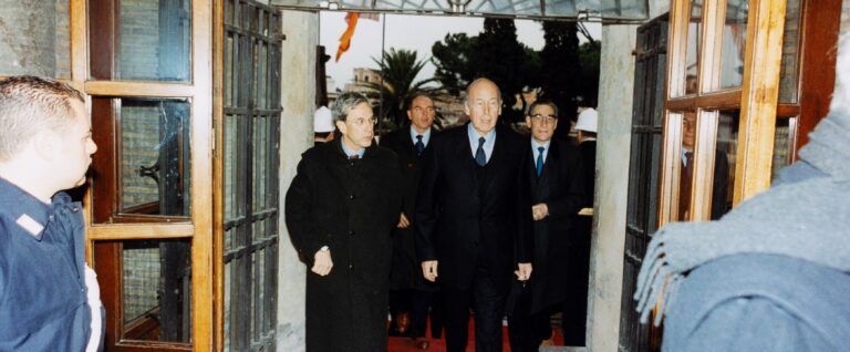 Valéry Giscard d'Estaing (1997-2004, former President of France)